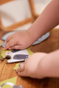 Filibabba Saet Med 7 Puslespil - Bondegardsdyr