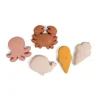 Filibabba Sandforme 5 Stk, Varme Farve