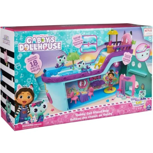 Gabby'S Dollhouse Cat-Tastic Cruise Ship