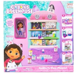 Gabbys Dollhouse Diy Clay Cats & Dollhouse Set