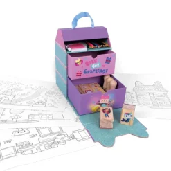 Gabby'S Dollhouse Kreasaet M. Stempler Og Blyanter