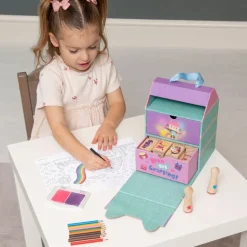 Gabby'S Dollhouse Kreasaet M. Stempler Og Blyanter