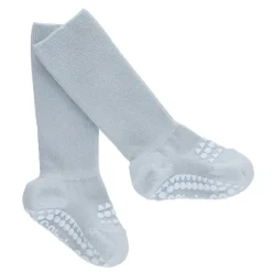 Gobabygo Bambus Non-Slip Sokker 6-12Mdr. - Sky Blue