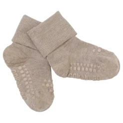 Gobabygo Bambus Non-Slip Sokker 6-12Mdr. - Sand