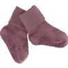 Gobabygo Bambus Non-Slip Sokker 6-12Mdr. - Misty Plum