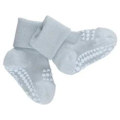 Gobabygo Bambus Non-Slip Sokker 6-12Mdr. - Sky Blue