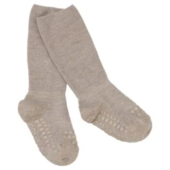 Gobabygo Bambus Non-Slip Sokker 0-6Mdr. - Sand