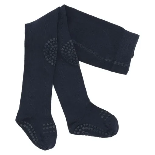 Gobabygo KravleStrømpebukser 6-12Mdr. - Navy Blue