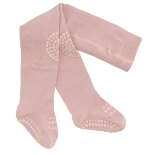 Gobabygo KravleStrømpebukser 12-18Mdr. - Dusty Rose