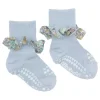 Gobabygo Non-Slip Sokker I Bambus Liberty 6-12M Sky Blue