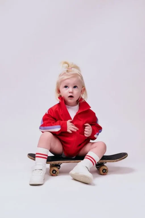 Gobabygo Skridsikre Sports Strømper Str.23-26 - Rod
