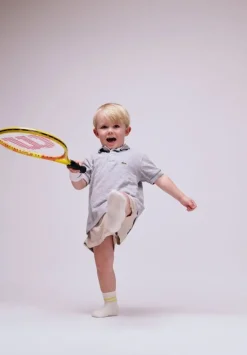 Gobabygo Skridsikre Sports Strømper Str.17-19 - Gul