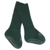 Gobabygo Uld Non-Slip Sokker 6-12Mdr. - Green