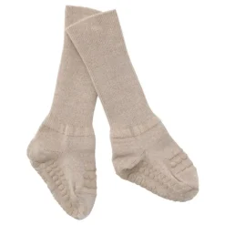 Gobabygo Uld Non-Slip Sokker 6-12Mdr. - Sand
