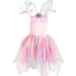 Great Pretenders Rainbow Fairy Kjole, Str.5-6 Ar