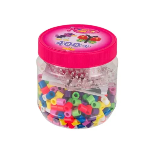 Hama Maxi 400+ Perler + 2 Plader - Pink