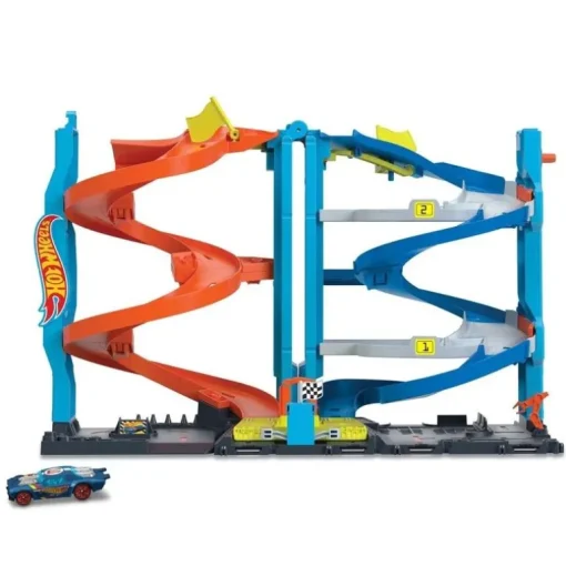 Hot Wheels City Transforming Race Tower