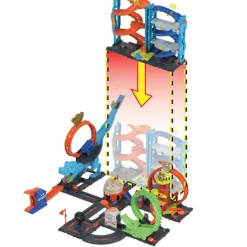 Hot Wheels City Transforming Race Tower