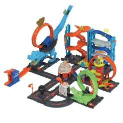 Hot Wheels City Transforming Race Tower