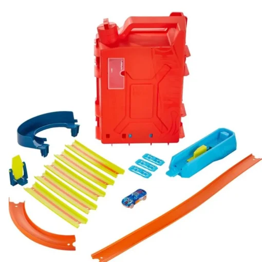 Hot Wheels Track Builder Fuel Can Stunt Box