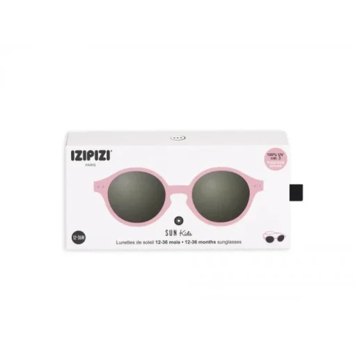 Izipizi Kids Solbrille, Pastel Pink