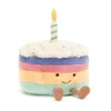 Jellycat Amuseable Regnbue Lagkage, 26 Cm