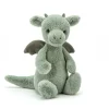 Jellycat Bashful Drage, Mellem 31 Cm