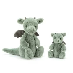 Jellycat Bashful Drage, Mellem 31 Cm