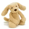 Jellycat Bashful Hund, Toffee Mellem 31 Cm
