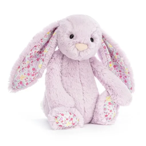 Jellycat Bashful Kanin, Jasmine Blossom Mellem 31 Cm