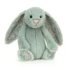 Jellycat Bashful Kanin, Sage Blossom 31 Cm