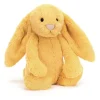 Jellycat Bashful Kanin, Sunshine Mellem 31 Cm