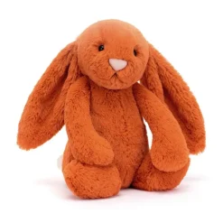 Jellycat Bashful Kanin, Tangerine Mellem 31 Cm