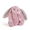 Jellycat Bashful Kanin, Tulip Blossom Mellem 31 Cm