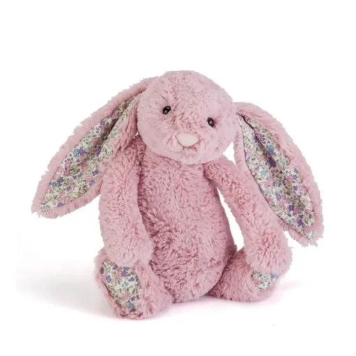 Jellycat Bashful Kanin, Tulip Blossom Mellem 31 Cm