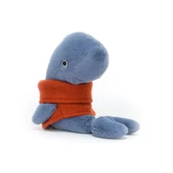 Jellycat Cozy Crew Hval, 18 Cm