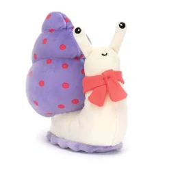 Jellycat Escarfgot Snegl, Lilla 15Cm.