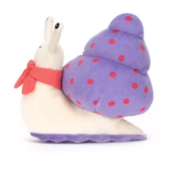Jellycat Escarfgot Snegl, Lilla 15Cm.
