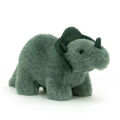 Jellycat Fossily Triceratops, Mini 10 Cm
