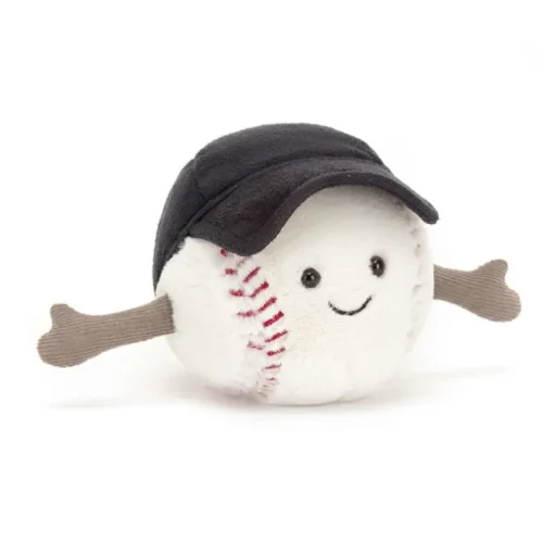 Jellycat Fun, Amuseable Sports Baseball, 10 Cm