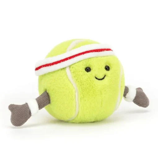 Jellycat Fun, Amuseable Sports Tennis Bold, 9 Cm