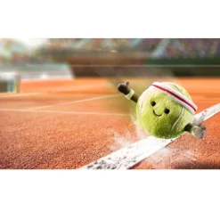 Jellycat Fun, Amuseable Sports Tennis Bold, 9 Cm