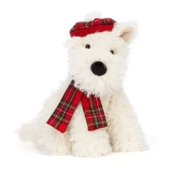 Jellycat Winter Warmer Munro Scottie Hund, 21 Cm