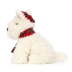 Jellycat Winter Warmer Munro Scottie Hund, 21 Cm