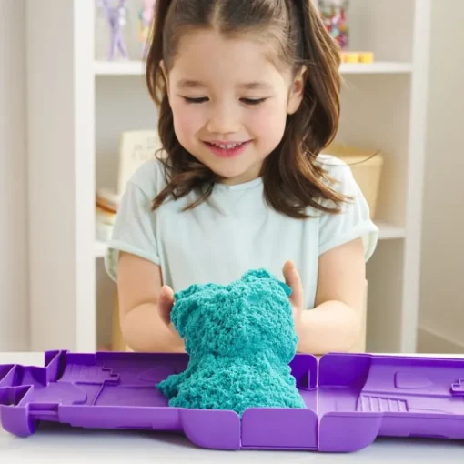 Kinetic Sand Castle Case - Lime Gre