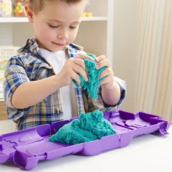 Kinetic Sand Castle Case - Lime Gre