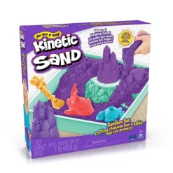 Kinetic Sand Sandbox Set - Purple