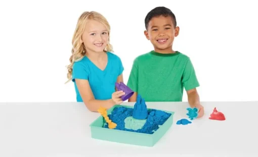 Kinetic Sand Sandbox Set - Blue