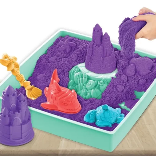 Kinetic Sand Sandbox Set - Purple