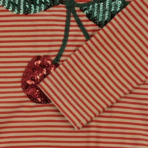 Konges Slojd Jade Ls Swimsuit Str.3 Ar, Glitter Stripe